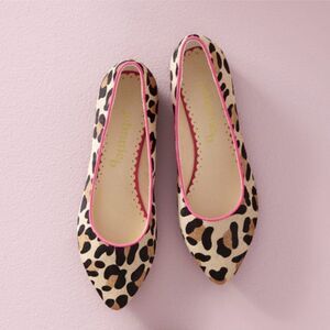 johnnie B by Boden Sz. 39(8) Calf Hair Pointed Toe Flats